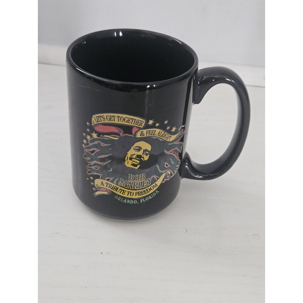 Bob Marley Coffee Tea Mug Cup "A Tribute to Freedom" Orlando Florida